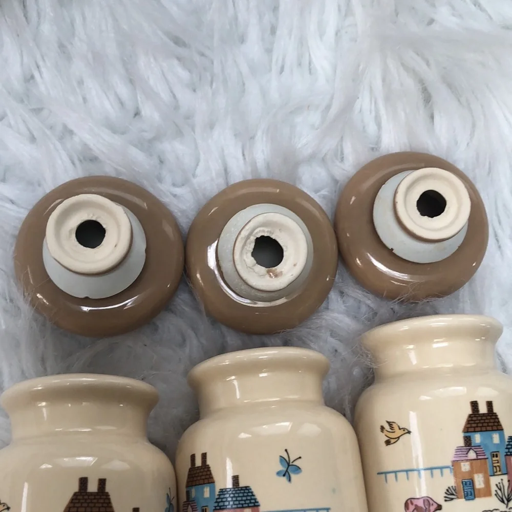 VTG Spice jar 3pc - Picture 4 of 5